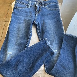 Polo by Ralph Lauren Aubrie Denim Legging with Fray